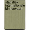 Statistiek internationale binnenvaart door Onbekend