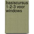 Basiscursus 1-2-3 voor Windows