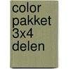 Color pakket 3x4 delen door Onbekend