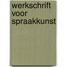 Werkschrift voor spraakkunst by Kustermans