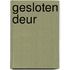 Gesloten deur