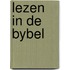 Lezen in de bybel