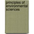 Principles of environmental sciences