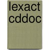 Lexact cddoc door Onbekend