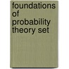 Foundations of probability theory set by Unknown