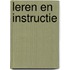 Leren en instructie