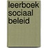 Leerboek sociaal beleid