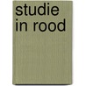 Studie in rood by Doyle