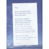 Raamgedicht Plint 'Thuis' Kees Spiering by Kees Spiering