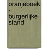 Oranjeboek - burgerlijke stand by Unknown