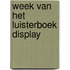 Week van het Luisterboek display