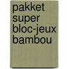 Pakket super bloc-jeux bambou door Onbekend