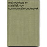 Methodologie en statistiek voor communicatie-onderzoek door D. den Boer