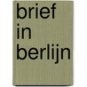 Brief in Berlijn door Ian MacEwan
