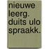 Nieuwe leerg. duits ulo spraakk.