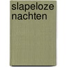Slapeloze nachten by Webb