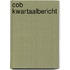COB Kwartaalbericht
