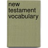 New Testament vocabulary door F. Neirynck