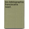 Bio-bibliographia franciscana neerl. door Mees