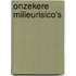 Onzekere milieurisico's