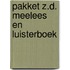 Pakket z.d. meelees en luisterboek