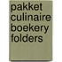 Pakket culinaire boekery folders