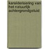 Karakterisering van het natuurlijk achtergrondgeluid