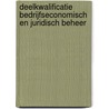 Deelkwalificatie Bedrijfseconomisch en juridisch beheer door F. de Esch