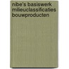 NIBE's Basiswerk Milieuclassificaties Bouwproducten by Steven de Groot