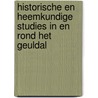 Historische en heemkundige studies in en rond het Geuldal by Unknown