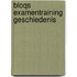 Bloqs Examentraining geschiedenis