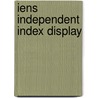 Iens independent index display door S. Brummelhuis