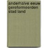 Anderhalve eeuw gereformeerden stad land