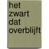 Het zwart dat overblijft