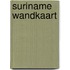 Suriname wandkaart