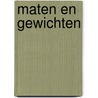 Maten en gewichten by V. Fontier
