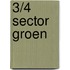 3/4 sector Groen