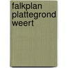 Falkplan plattegrond weert door Onbekend