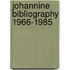 Johannine bibliography 1966-1985