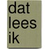 Dat lees ik