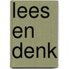 Lees en denk door Richard Bouwman