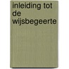 Inleiding tot de wijsbegeerte by R. Devos