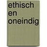 Ethisch en oneindig door P. Nemo