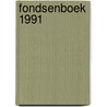 Fondsenboek 1991 by Unknown