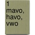 1 mavo, havo, vwo
