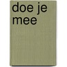 Doe je mee door Brussee