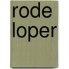 Rode loper by Oomkens