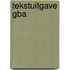 Tekstuitgave GBA