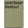 Openbaar bestuur door R. Maes