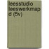 LEESSTUDIO LEESWERKMAP D (5V)